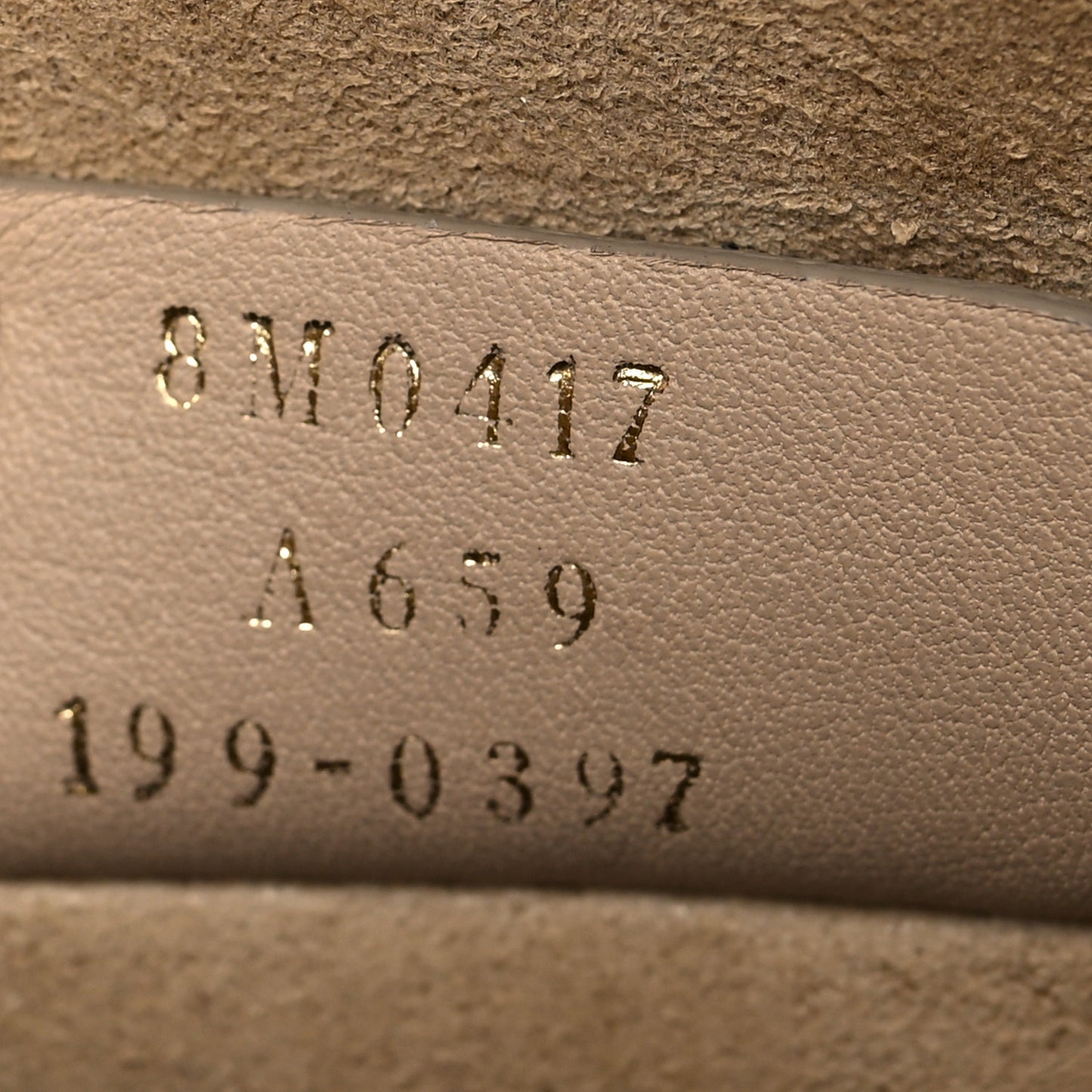 Vitello Liberty Bi-Color FF 1974 Embossed Small Kan U Shoulder Bag Maya Black