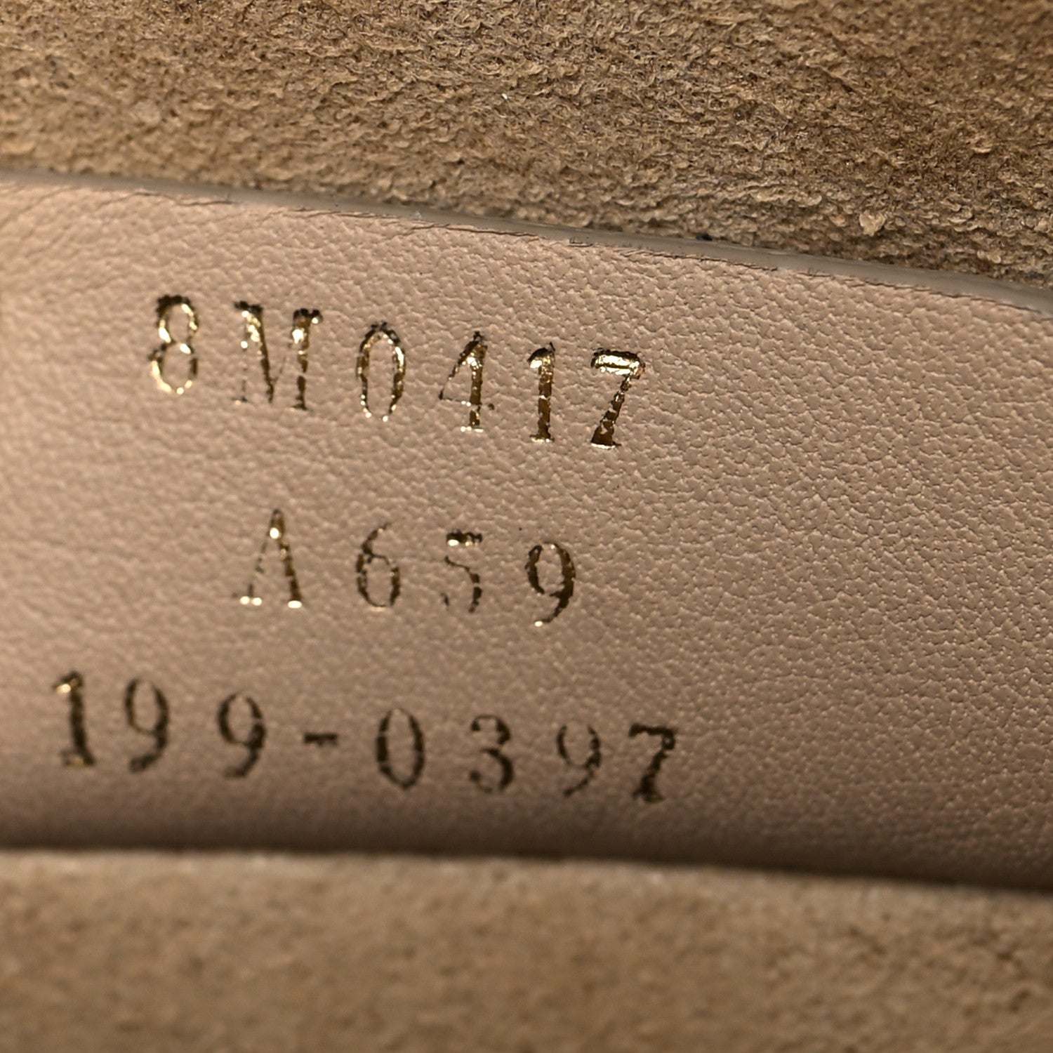 Fendi Vitello Liberty Bi-Color FF 1974 Embossed Small Kan U Shoulder Bag Maya Black 7 of 10