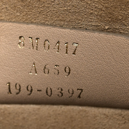 Fendi Vitello Liberty Bi-Color FF 1974 Embossed Small Kan U Shoulder Bag Maya Black 7 of 10