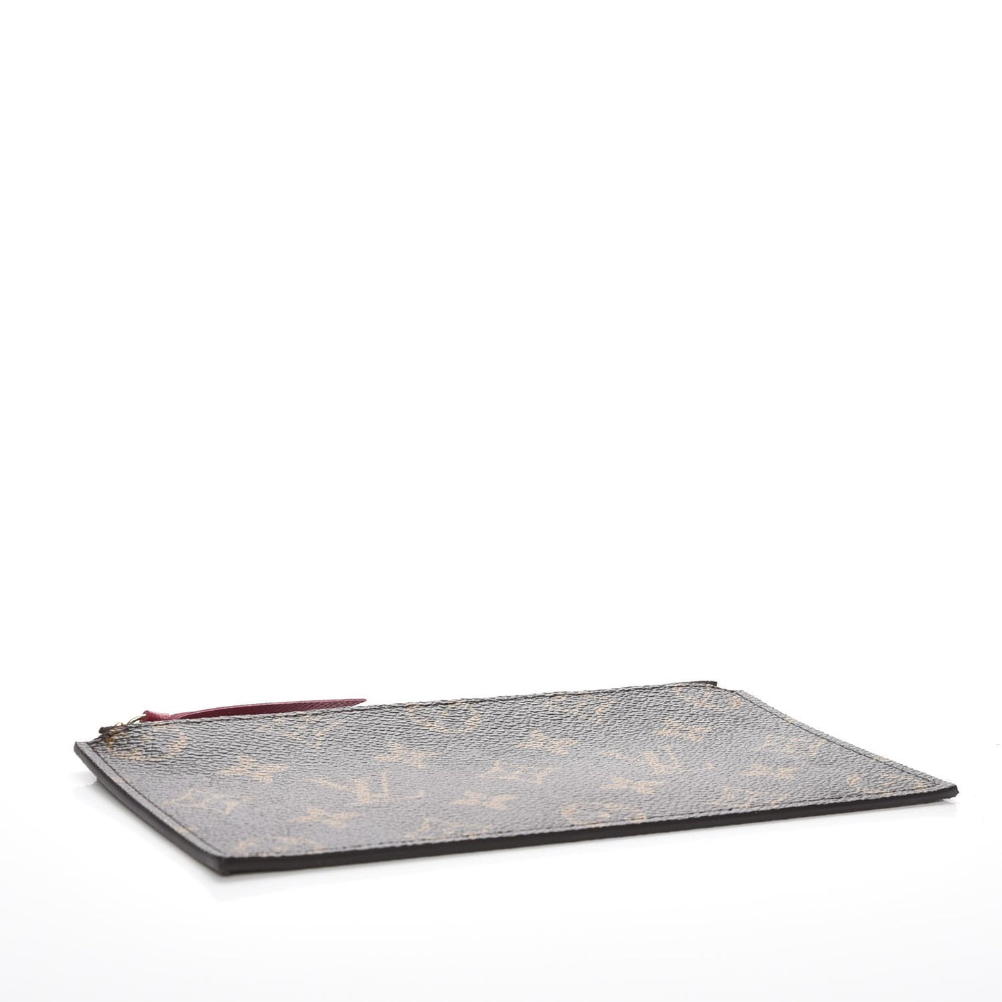 Monogram Felicie Chain Wallet Zippered Insert Fuchsia