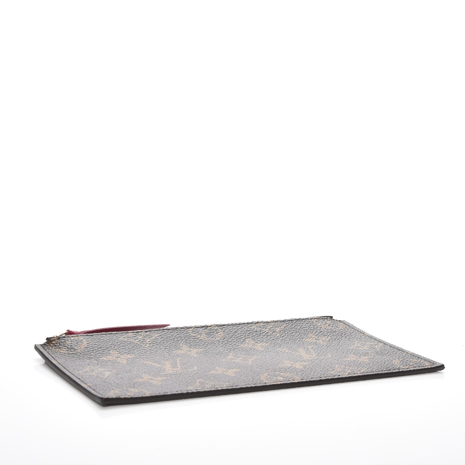 Louis Vuitton Monogram Felicie Chain Wallet Zippered Insert Fuchsia 4 of 6