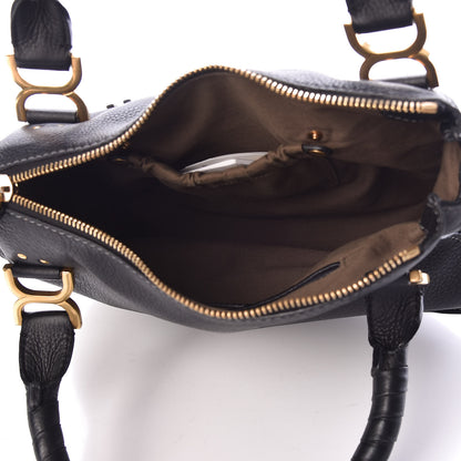 Chloe Calfskin Medium Marcie Satchel Black 5 of 14