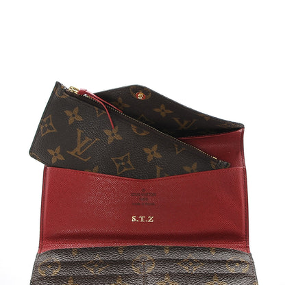 Louis Vuitton Monogram Josephine Wallet Red 5 of 6