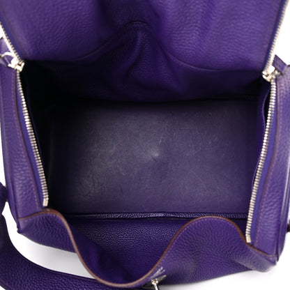 Hermes Taurillon Clemence Lindy 34 Iris 4 of 16