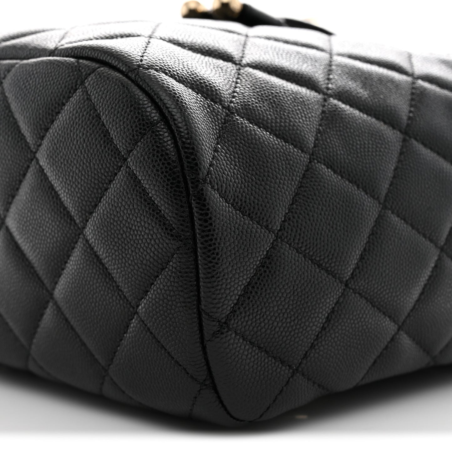 Caviar Quilted Urban Spirit Backpack Black