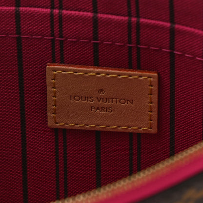 Louis Vuitton Monogram Neverfull MM GM Pochette Pivoine 6 of 7