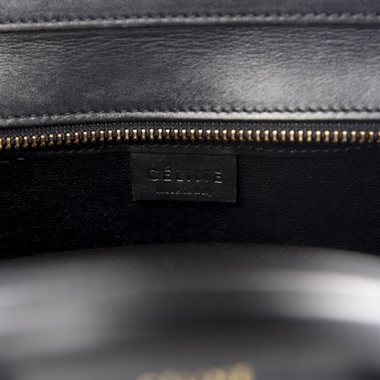 Celine Smooth Calfskin Nano Luggage Black 5 of 8