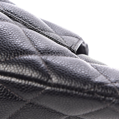 Chanel Caviar Quilted Medallion Tote Black 10 of 13