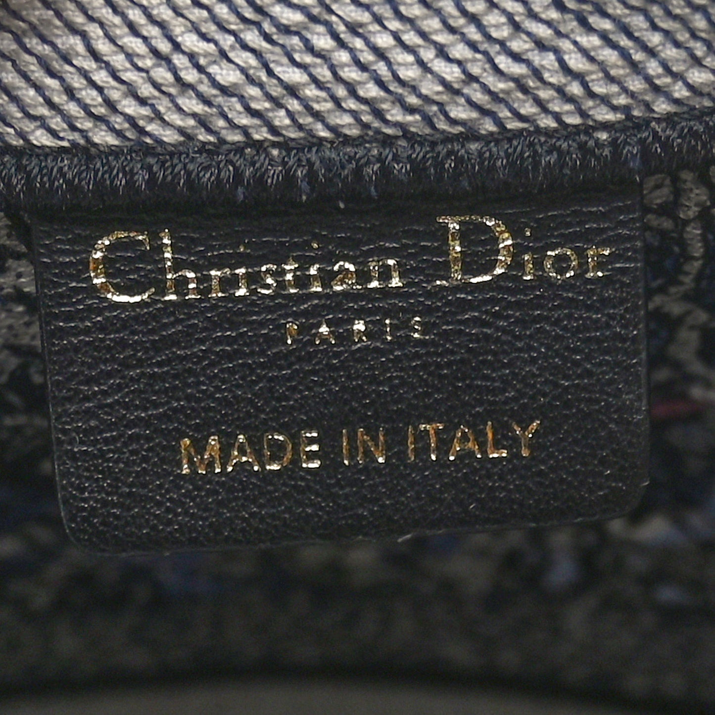 Canvas Embroidered Large Toile de Jouy Voyage Book Tote Blue Multicolor