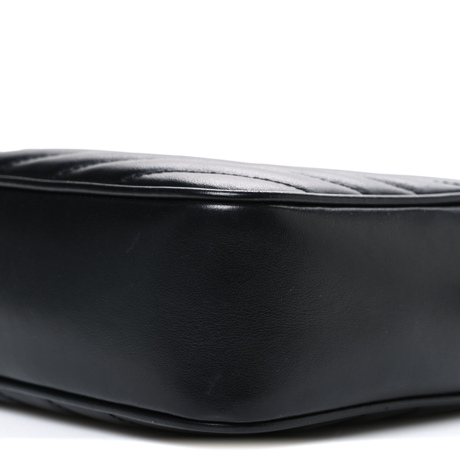 Saint Laurent Calfskin Matelasse Monogram Lou Camera Bag Black 10 of 11