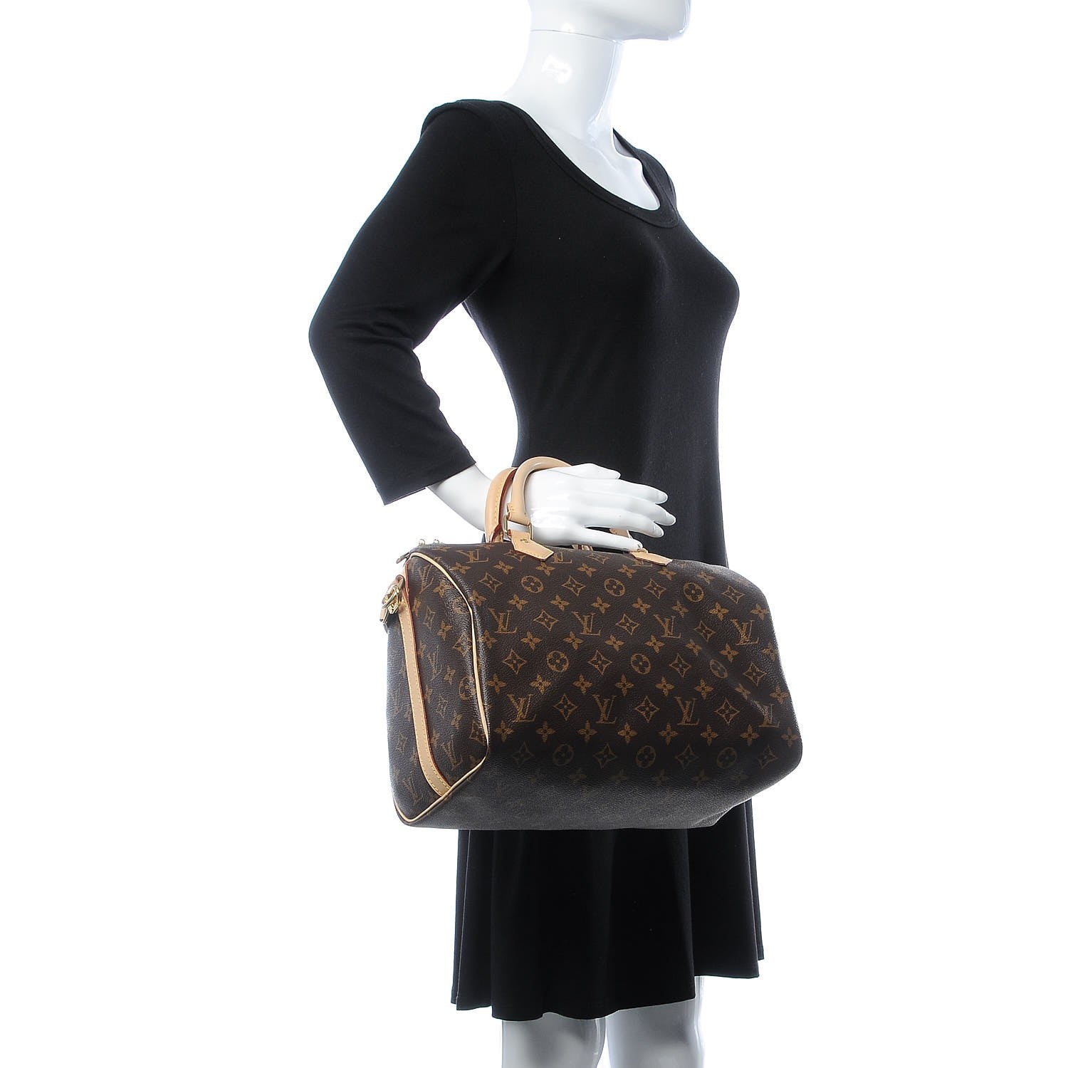 Louis Vuitton Monogram Speedy Bandouliere 30 3 of 8