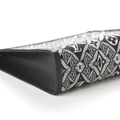 Louis Vuitton Jacquard Since 1854 Toiletry Pouch 26 Gray 6 of 9