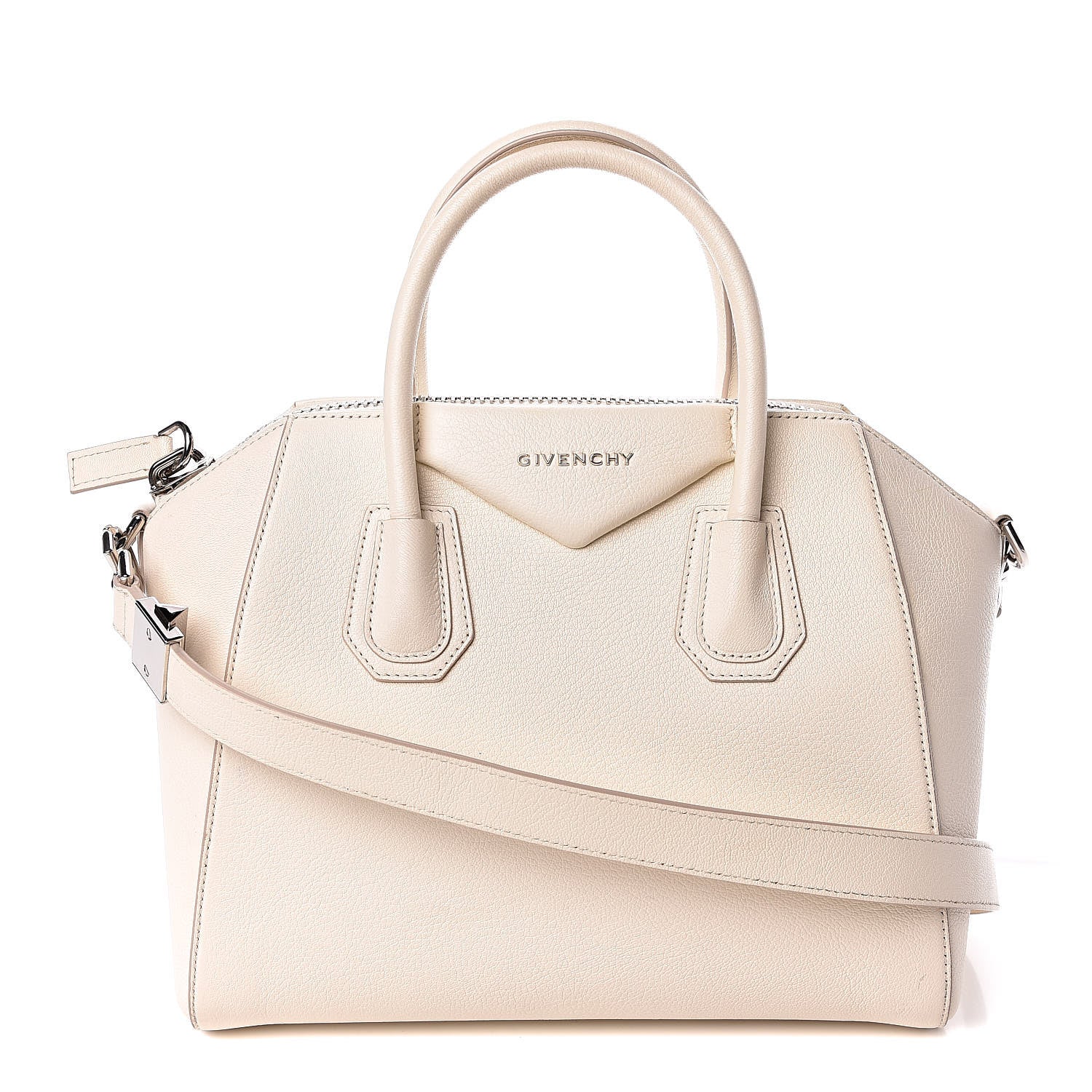 Givenchy Sugar Goatskin Small Antigona Off White 1 of 11