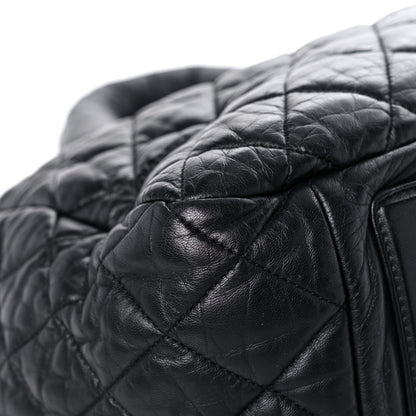 Chanel Lambskin Quilted Large Coco Cocoon Tote Black 8 of 17