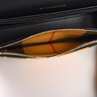 Burberry House Check Tartan Mix Hampshire Crossbody Antique Yellow Black 5 of 7