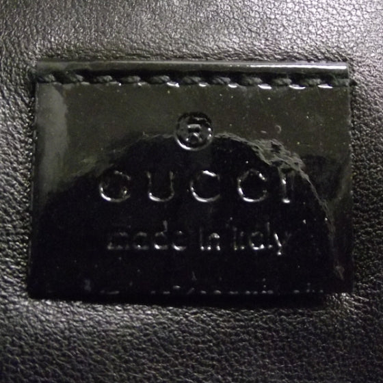 Gucci Patent Clutch Black 6 of 7