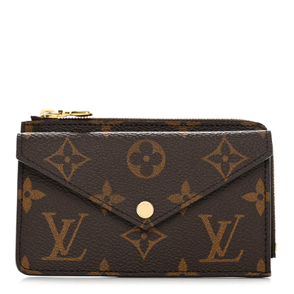 Louis Vuitton Monogram Recto Verso Card Holder Black 2 of 8