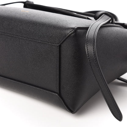 Celine Grained Calfskin Micro Belt Bag Black 7 of 9