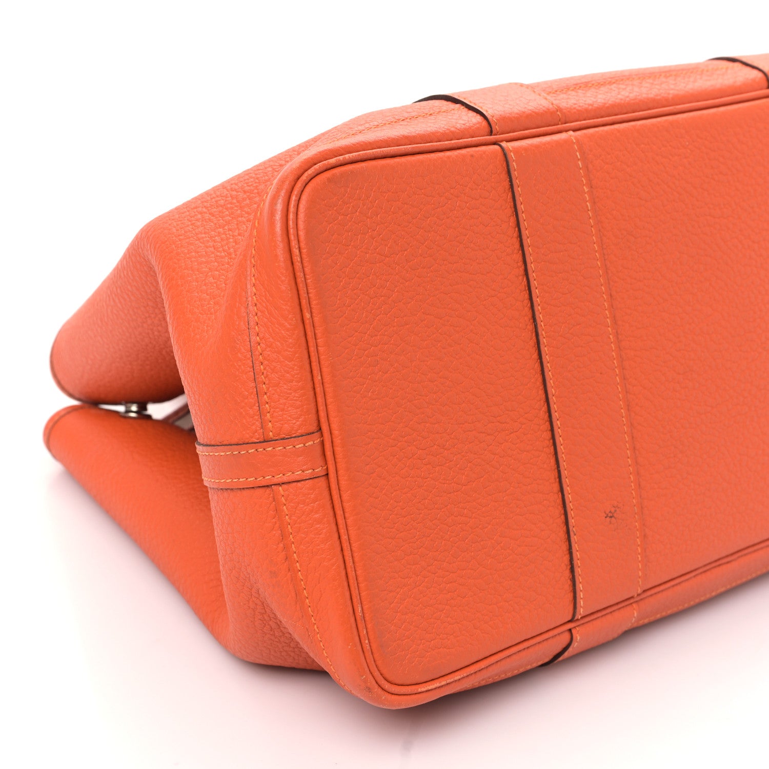 Hermes Vache Country Garden Party 36 MM Orange 7 of 9