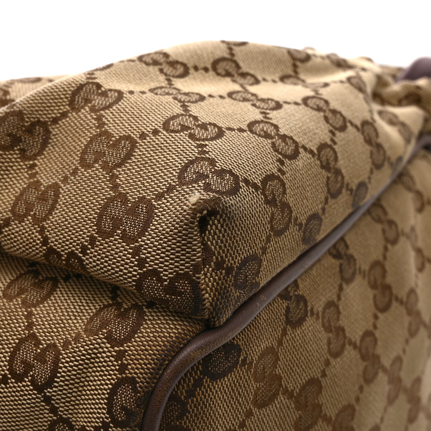 Monogram Web Diaper Bag Pink
