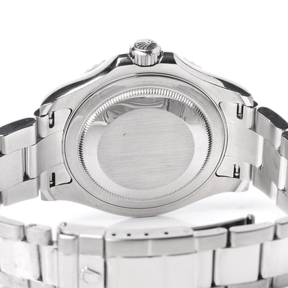 Rolex Stainless Steel Platinum 40mm Oyster Perpetual Date Yacht-Master Watch Silver 16622 5 of 7