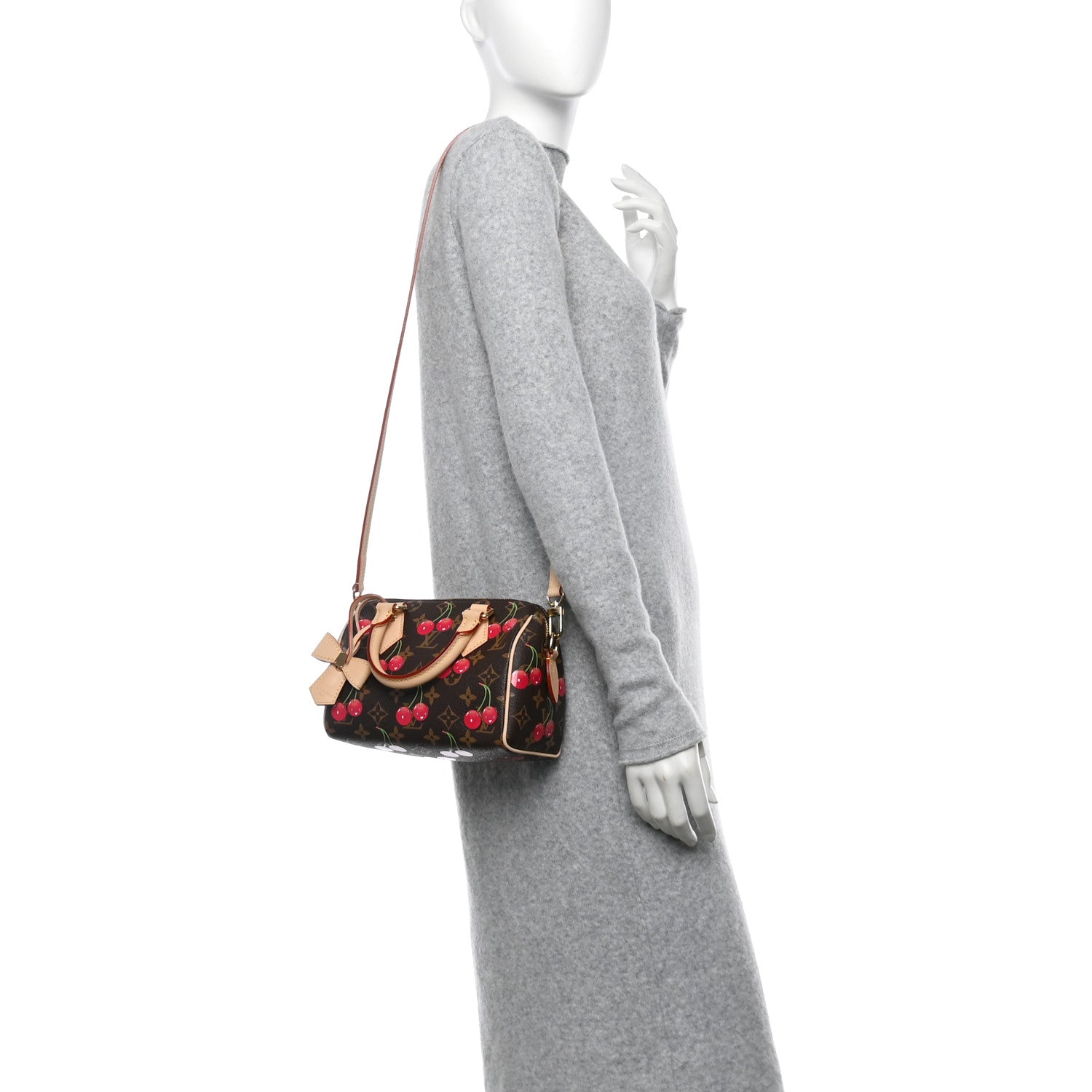 Louis Vuitton LV X TM Monogram Cerises Speedy Bandouliere 20 2 of 10
