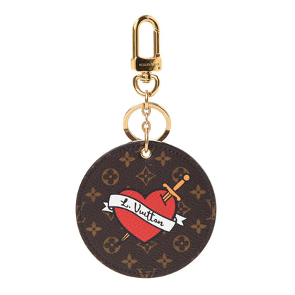 Louis Vuitton Monogram Stories Bag Charm Key Holder 2 of 4