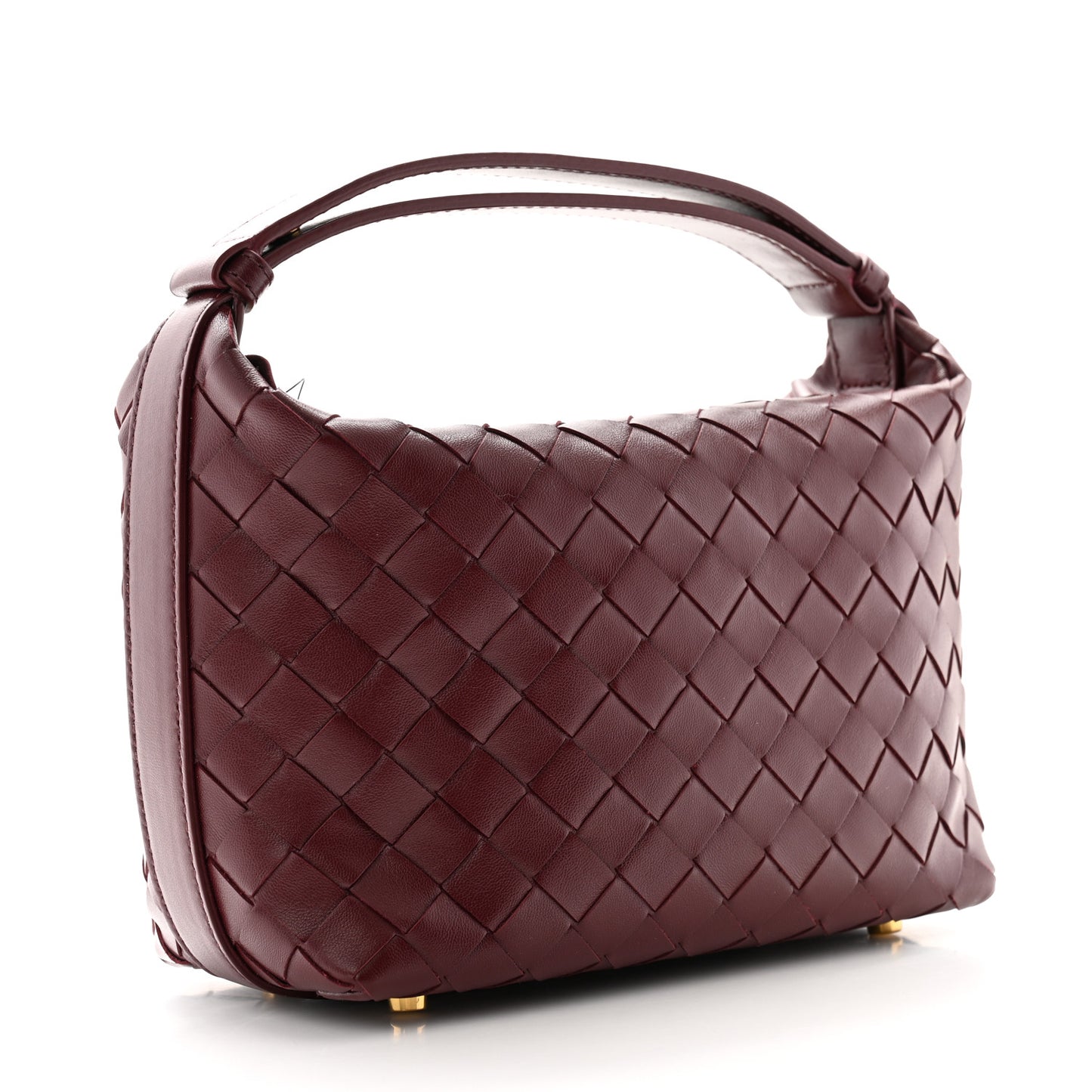 Calfskin Nappa Intrecciato Mini Wallace Barolo