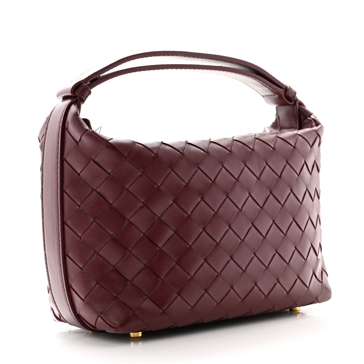Bottega Veneta Calfskin Nappa Intrecciato Mini Wallace Barolo 3 of 10