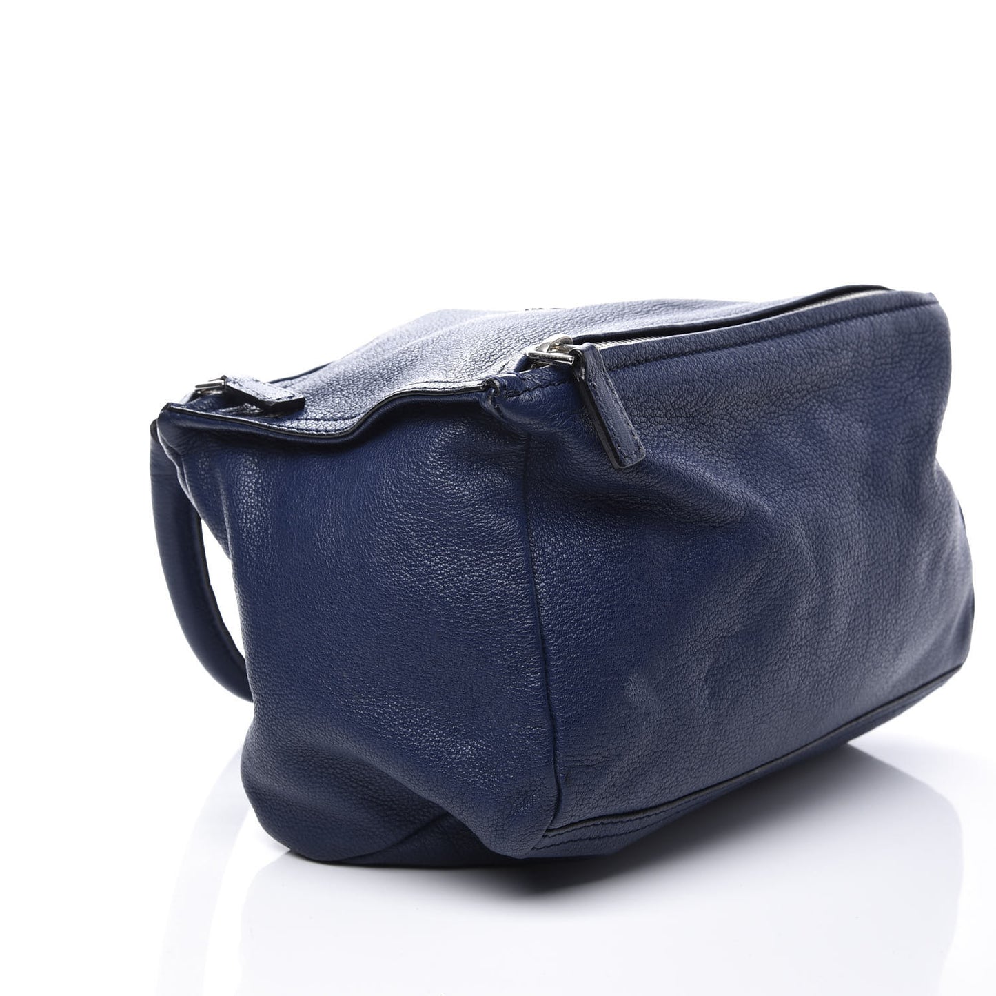 Sugar Goatskin Small Pandora Deep Blue