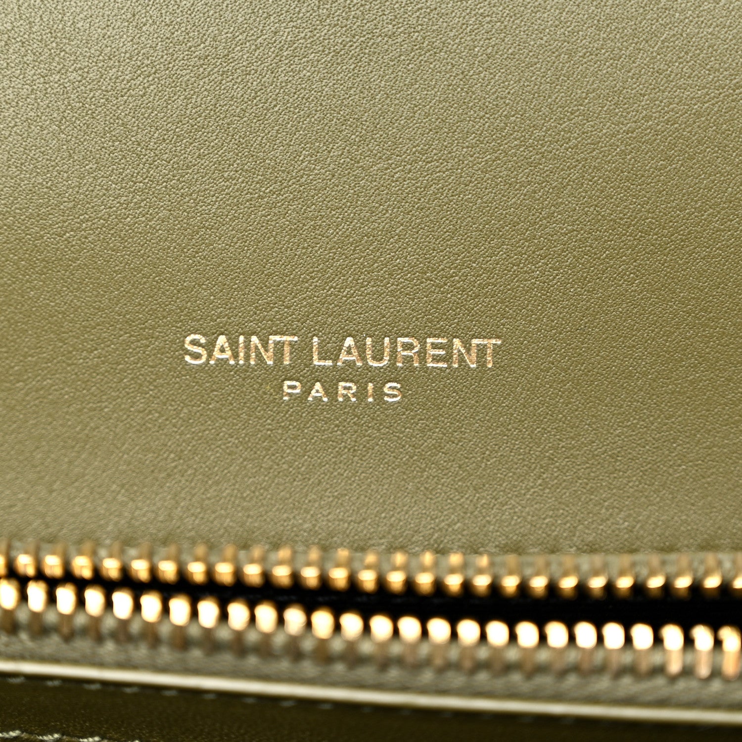 Saint Laurent Suede Matelasse Chevron Monogram Medium College Bag Loden Green 6 of 10