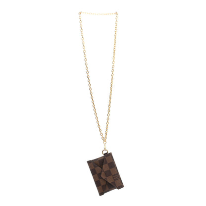 Louis Vuitton Damier Ebene Kirigami Necklace 3 of 10