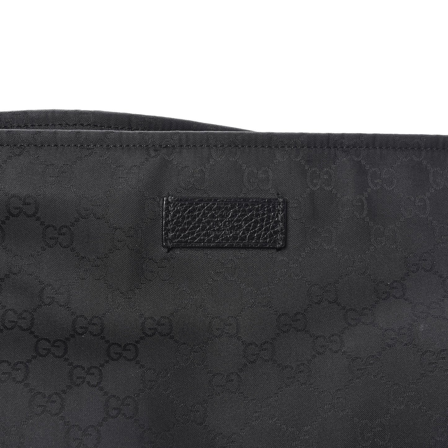Nylon Monogram Large Messenger Black