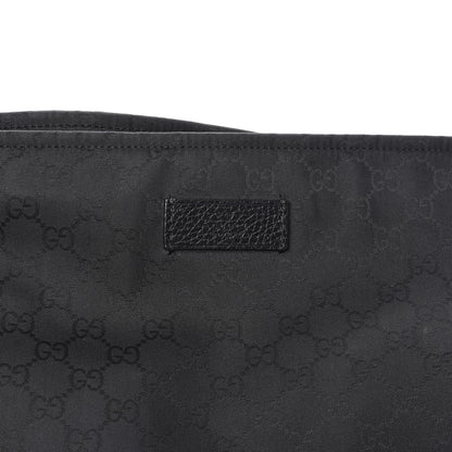 Gucci Nylon Monogram Large Messenger Black 8 of 10