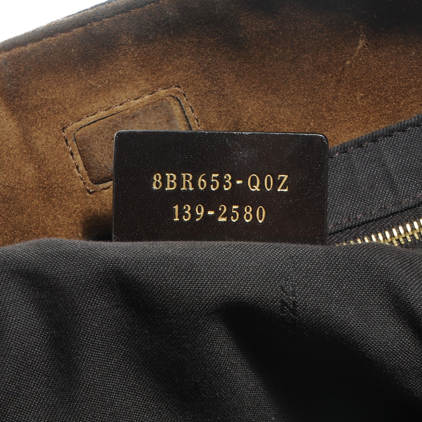 Pequin Vitello Large Hobo Tobacco Amarena