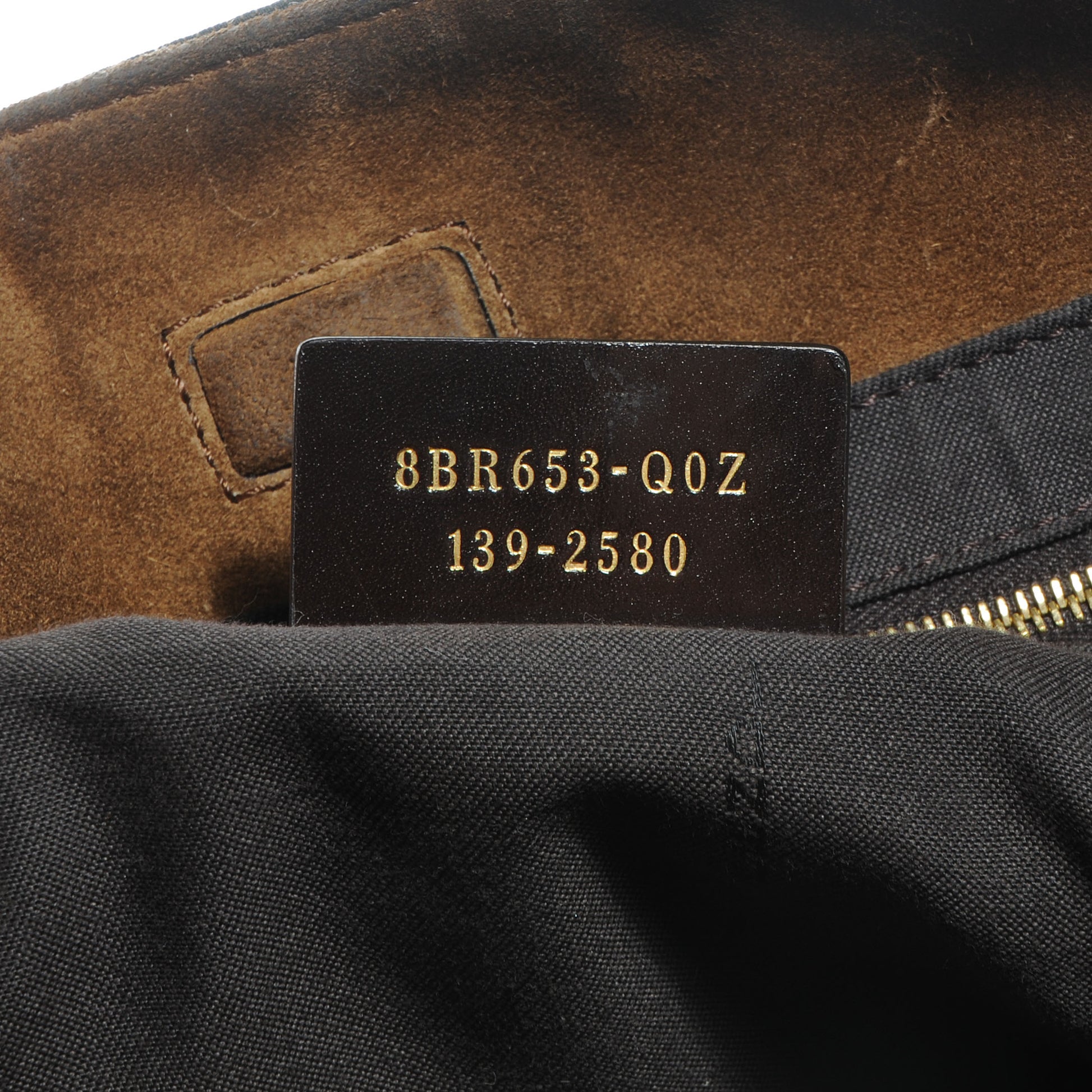 Fendi Pequin Vitello Large Hobo Tobacco Amarena 7 of 11