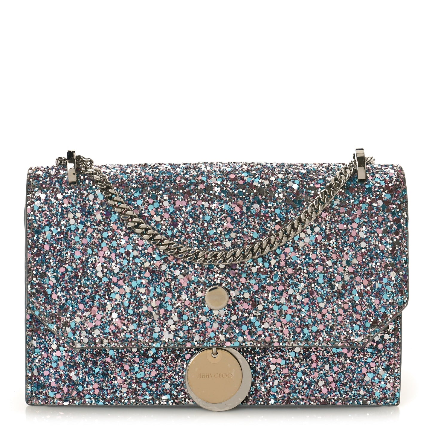 Coarse Glitter Mini Finley Shoulder Bag Bubblegum Mix
