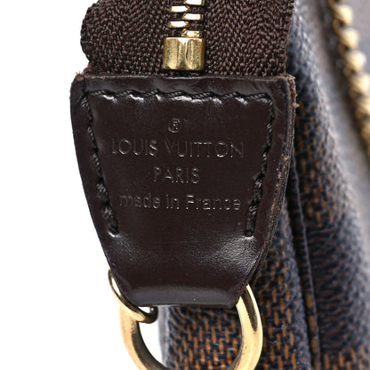 Louis Vuitton Damier Ebene Mini Pochette Accessories 5 of 9