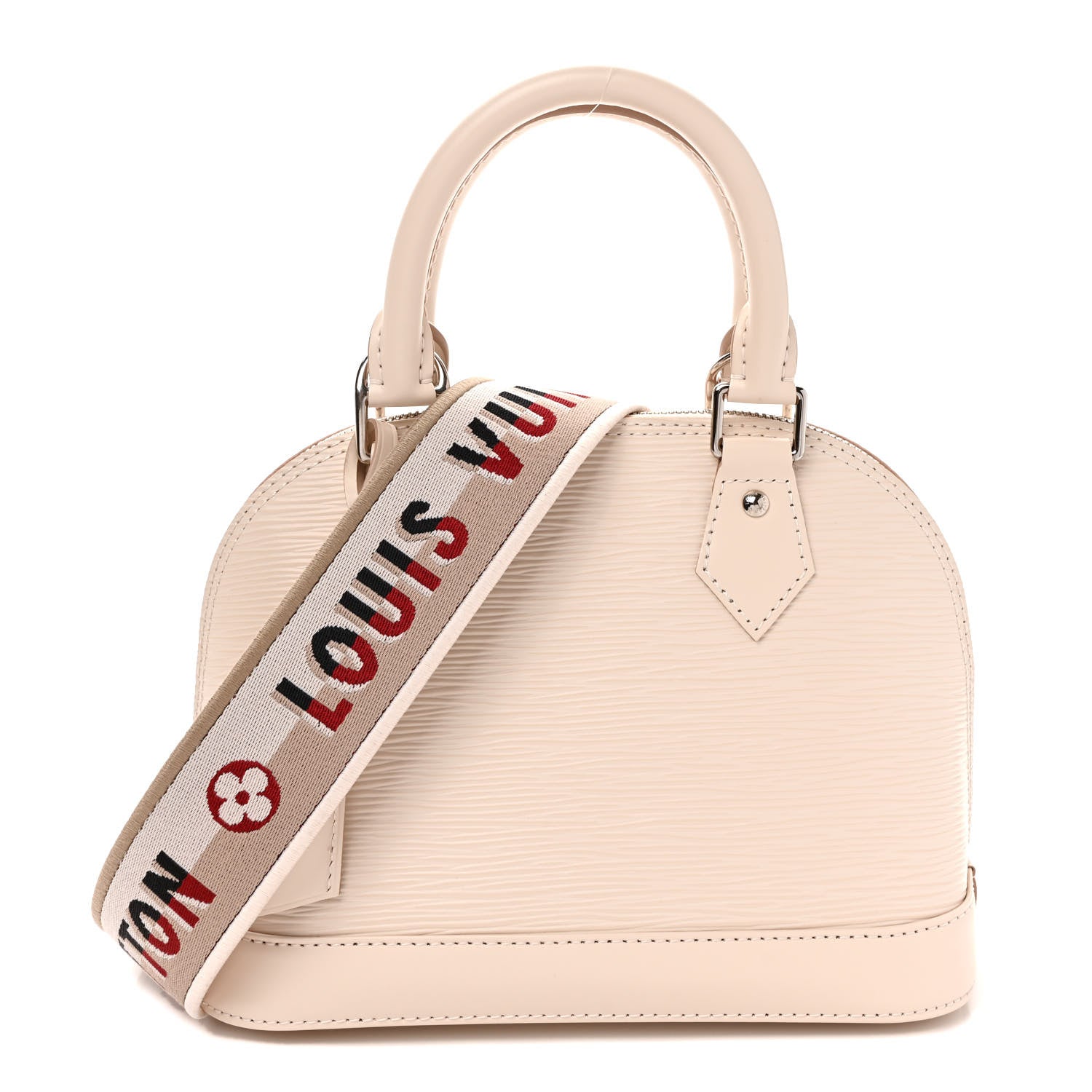 Louis Vuitton Epi Jacquard Alma BB Ivory 1 of 9