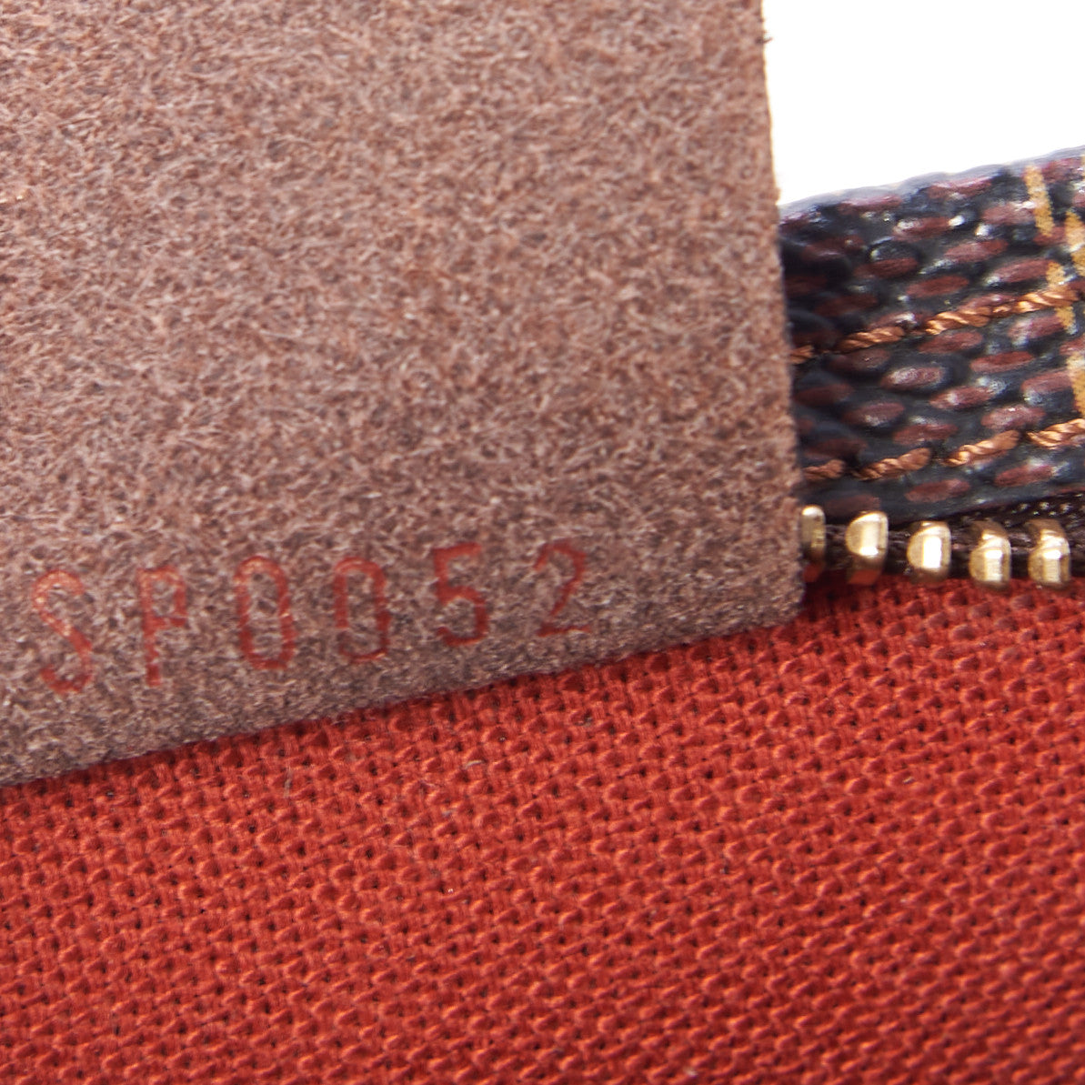 Damier Ebene Trousse Make Up Bag Pochette