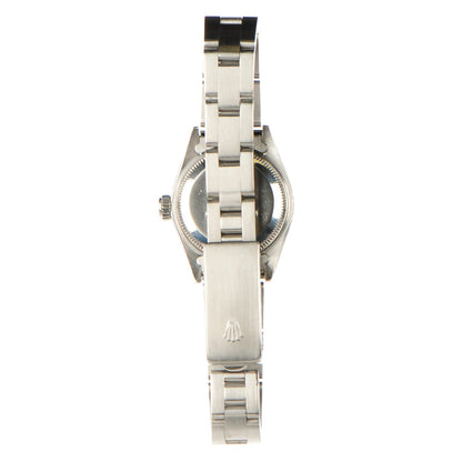 Rolex Stainless Steel 26mm Oyster Perpetual Date Watch Black 69160 3 of 6
