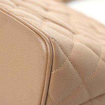 Chanel Caviar Quilted Medallion Tote Beige 6 of 15