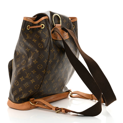 Louis Vuitton Monogram Montsouris GM Backpack 2 of 15