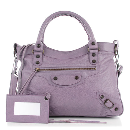 Balenciaga Agneau Classic Hardware Town Glycine 1 of 8