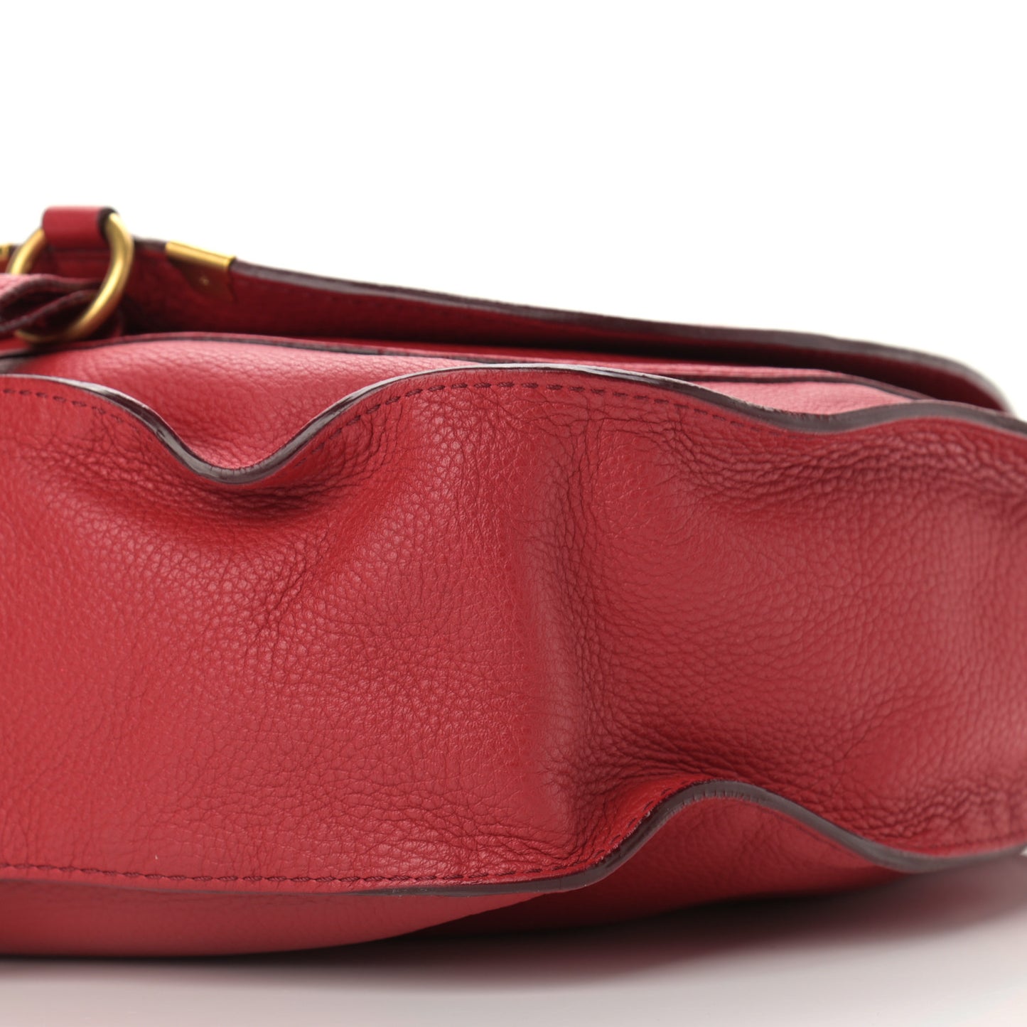 Calfskin Medium Marcie Hobo Garnet