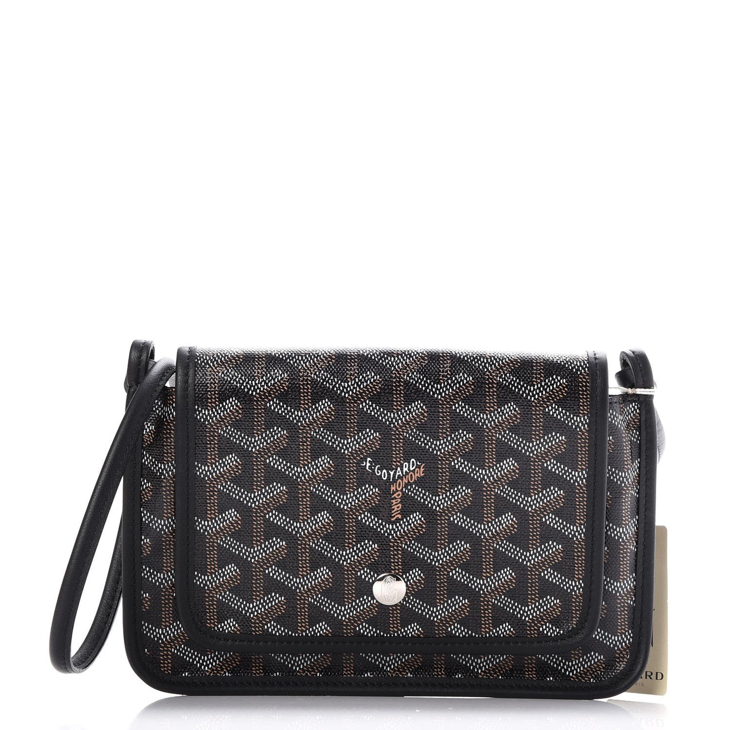 Goyardine Plumet Wallet Clutch Black