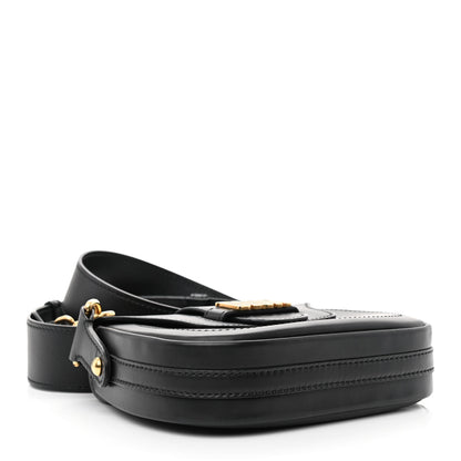 Christian Dior Calfskin D Fence Saddle Bag Black 4 of 11