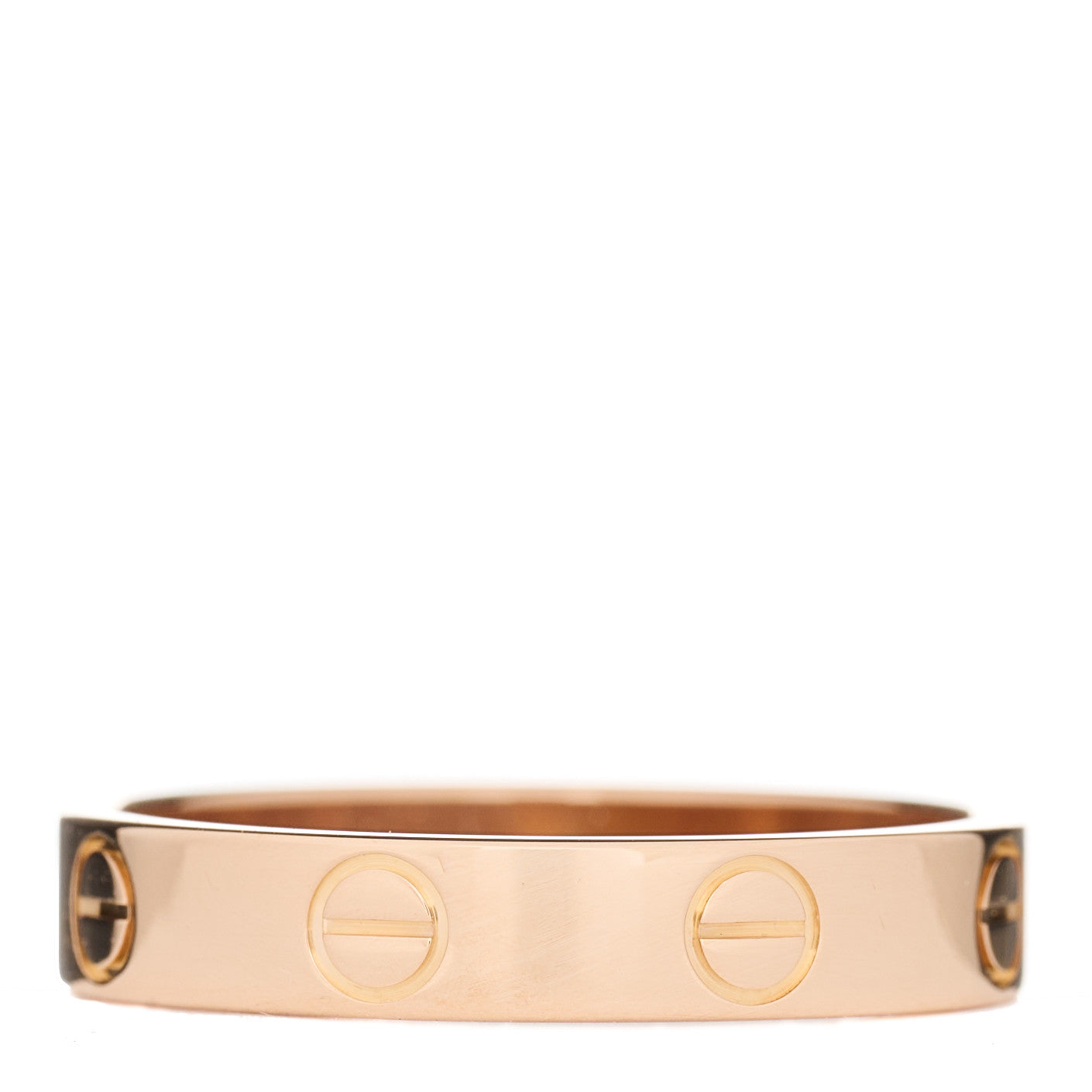 Cartier 18K Pink Gold 3.5mm LOVE Wedding Band Ring 53 6.25 2 of 3