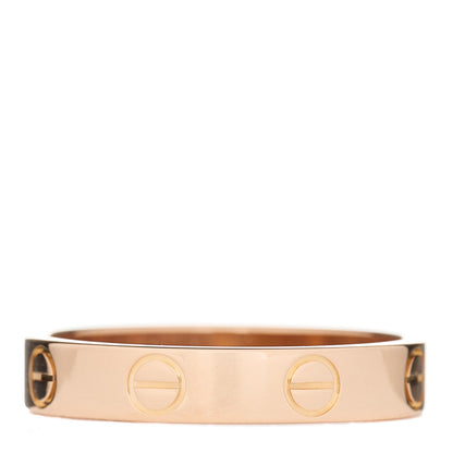 Cartier 18K Pink Gold 3.5mm LOVE Wedding Band Ring 53 6.25 2 of 3