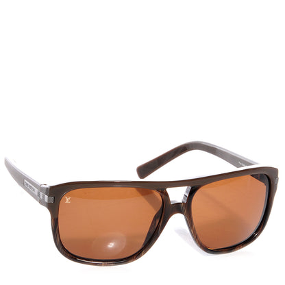 Louis Vuitton Possession Pilote Sunglasses Z0315W Brown 3 of 6